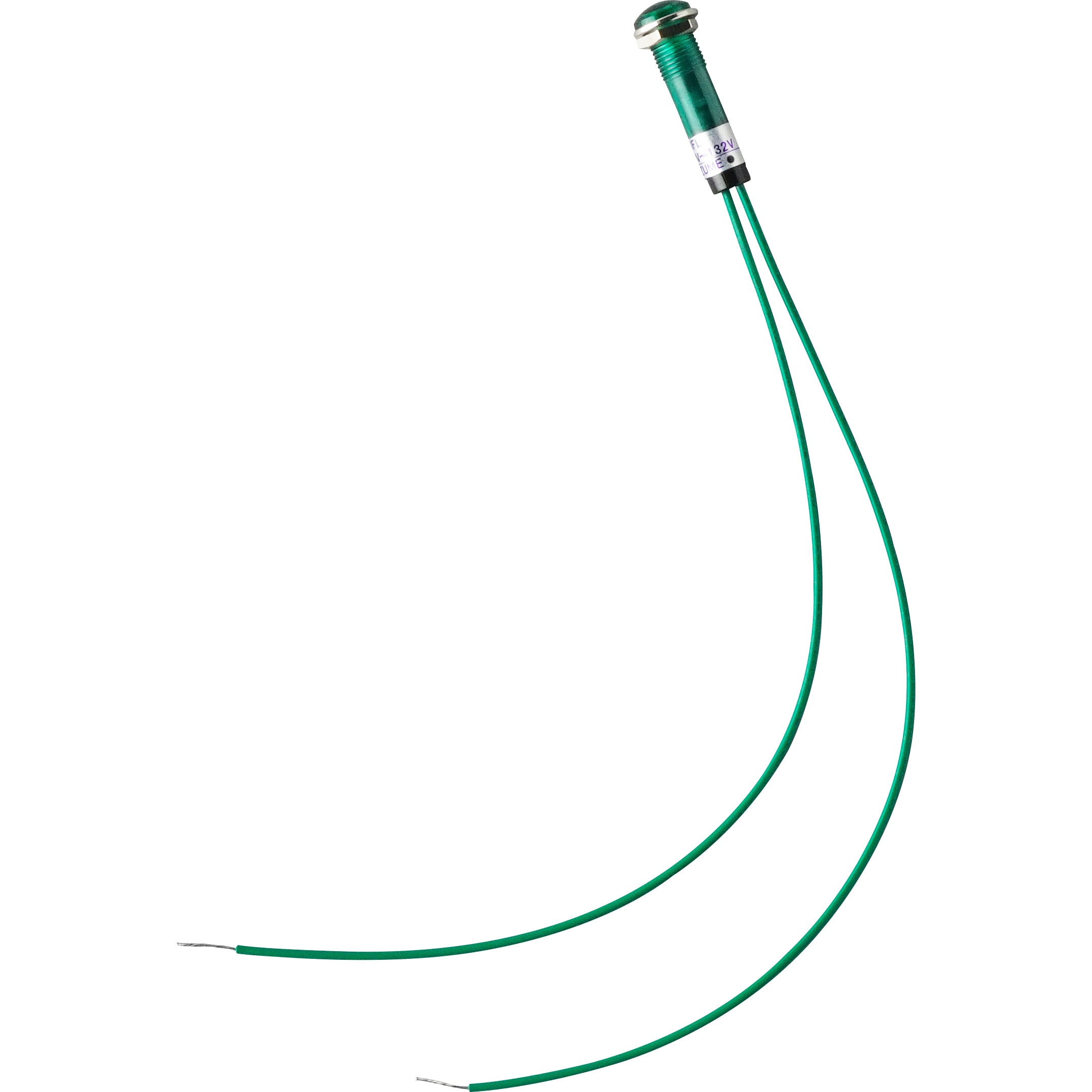 DA-8FL-AC/DC100V-G モールドフレーム形超高輝度LED表示灯 Φ8
