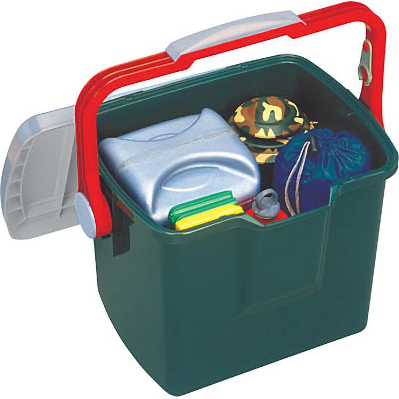 RV-25B RVバケツ アイリスオーヤマ 20L 本体+フタ グリーン色