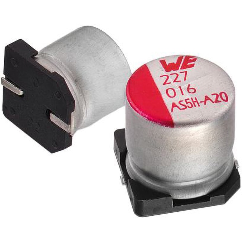 865060645007 Wurth Elektronik 電解コンデンサ WCAP-ASLL WURTH ELEKTRONIK 許容差±20% 表面実装  1リール(900個)