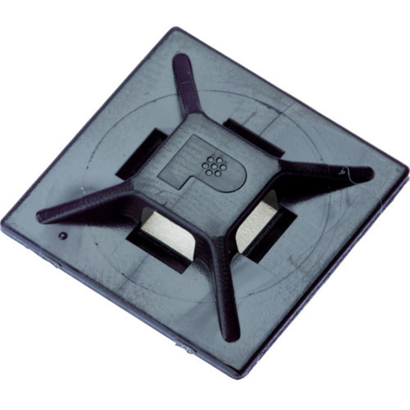 ABMM-AT-D0 マウントベース 耐熱性黒 粘着テープ付 1袋(500個) PANDUIT(パンドウイット) 【通販モノタロウ】