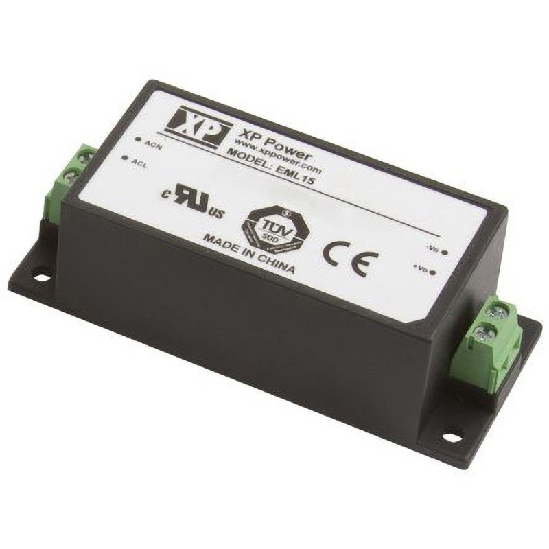 EML15US09-S XP Power AC/DCコンバータ 9V dc XP POWER EML15シリーズ
