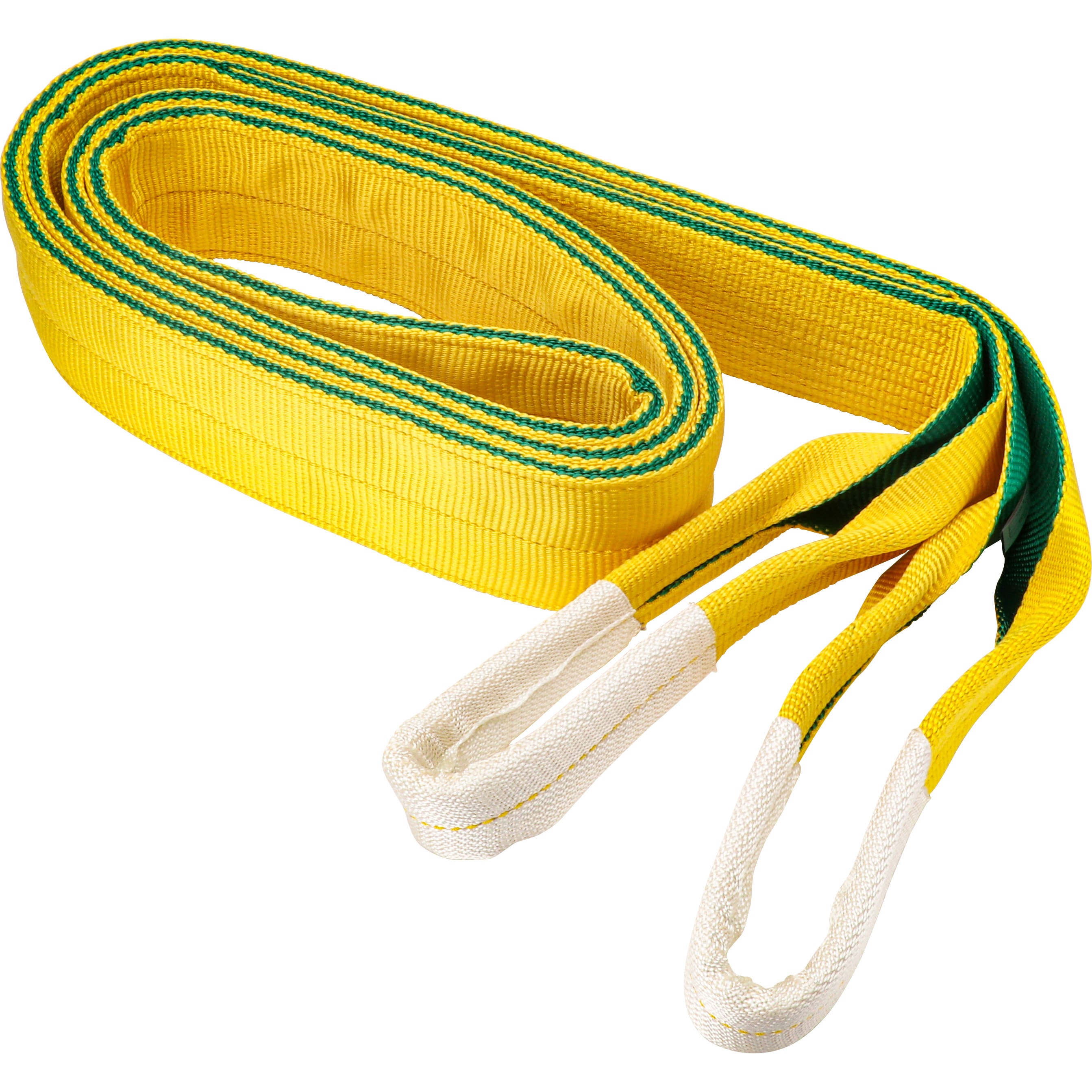 ＴＲＵＳＣＯ　ベルトスリング　ＪＩＳ３等級　両端アイ形　１００ｍｍＸ３．０ｍ