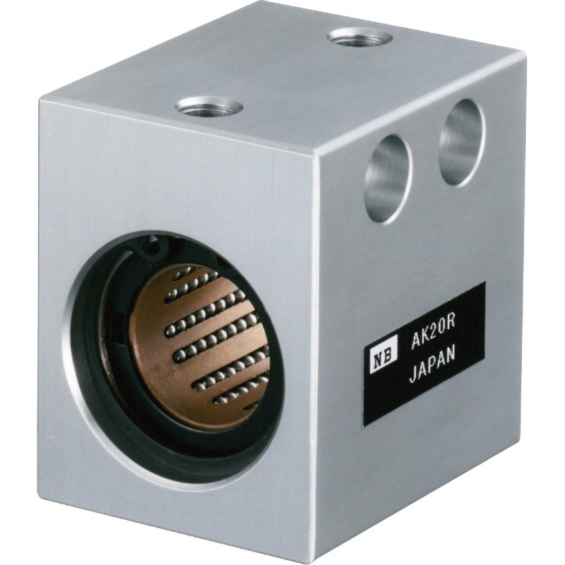 AK10RW AK-R スライドロータリーブッシュ(コンパクトブロック形) NB(日本ベアリング) スライドユニットロングタイプ 軸径10mm 15,818円