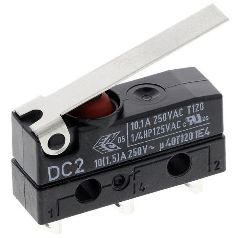 DC2C-A1LC ZF マイクロスイッチ ヒンジレバー SPDT-NO / NC 1個 ZF