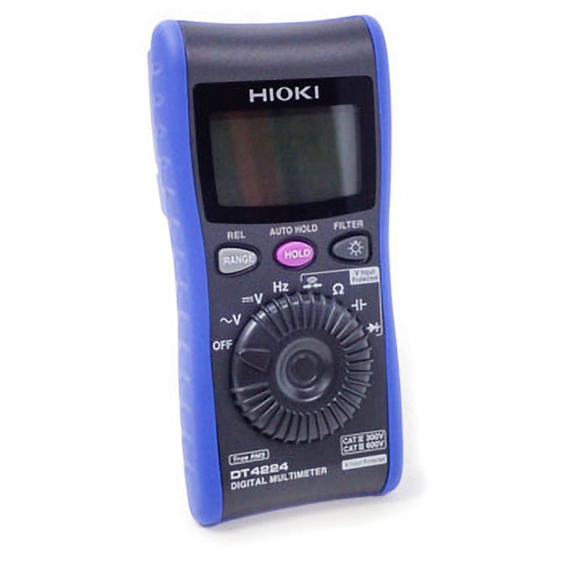 HIOKI (日置電機) デジタルマルチメータ DT4224 (スリムモデル) テスター DMM 日本製 メーカー在庫あり 日置電機(株) HIOKI デジタルマルチメータ DT4224