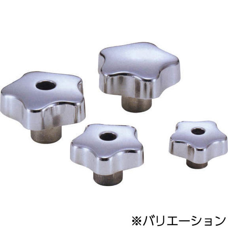 KAH-70-K16 KAH アルミハンドルノブ NBK(鍋屋バイテック会社) めねじ