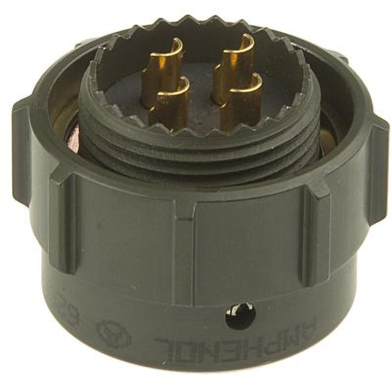 62GB-56TG14-04PN(044) アンフェノール MIL規格丸型コネクタ 62GB， シリーズ 1個 AMPHENOL 【通販モノタロウ】