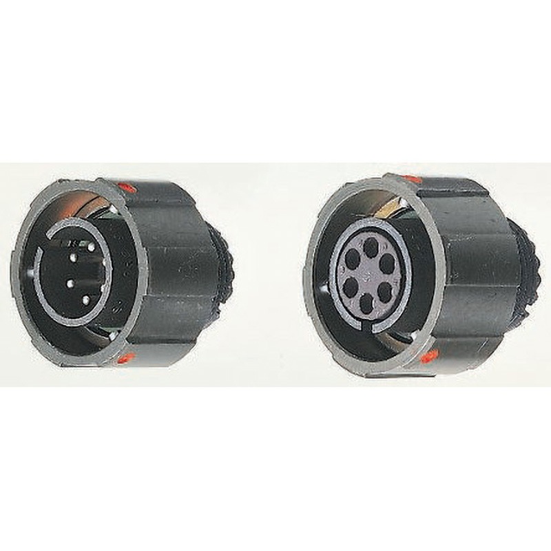 97B-3106A24-2P-HD アンフェノール MIL規格丸型コネクタ 97B， シリーズ AMPHENOL 1個 97B-3106A24-2P-HD