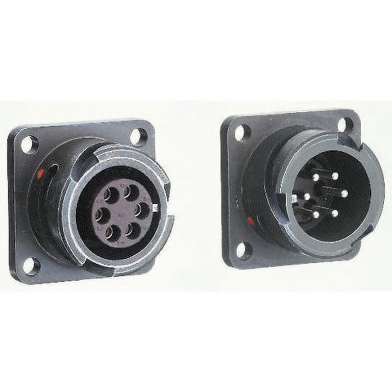 97B-3100A22-2P アンフェノール MIL規格丸型コネクタ 97B， シリーズ AMPHENOL 1個 97B-3100A22-2P