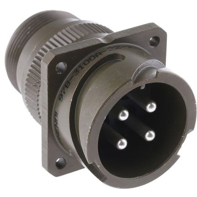 97B-3100A22-22P アンフェノール MIL規格丸型コネクタ 97B， シリーズ AMPHENOL 1個 97B-3100A22-22P