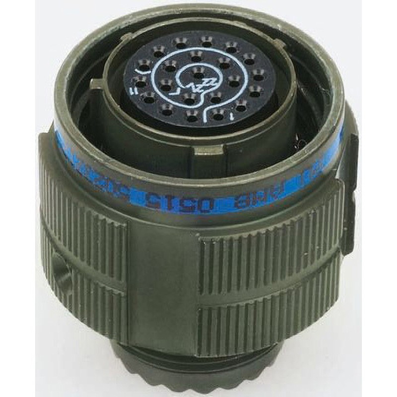 TV06RW-09-35SN(W52) アンフェノール MIL規格丸型コネクタ TV， シリーズ 1個 AMPHENOL 【通販モノタロウ】