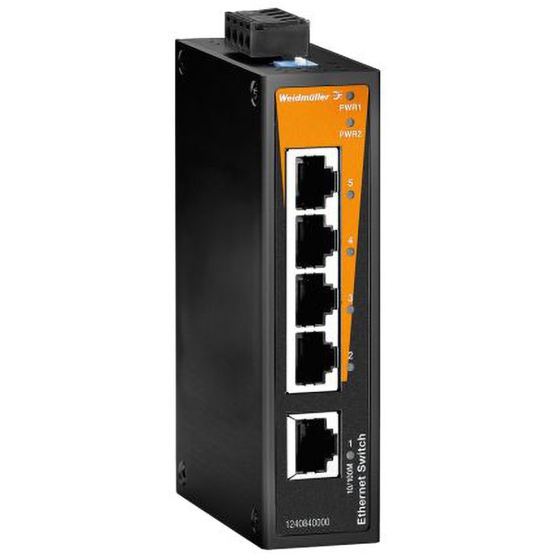 1240840000 アンマネージドイーサネットスイッチ Weidmuller イーサネットネットワーク 1個 ワイドミュラー 【通販モノタロウ】