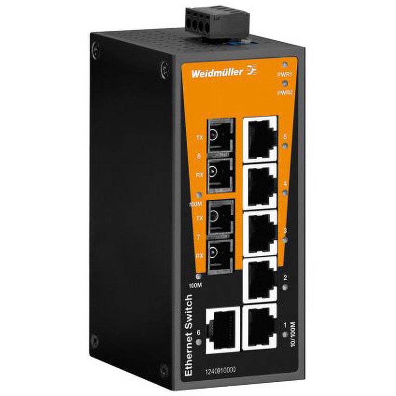 1240910000 アンマネージドイーサネットスイッチ Weidmuller