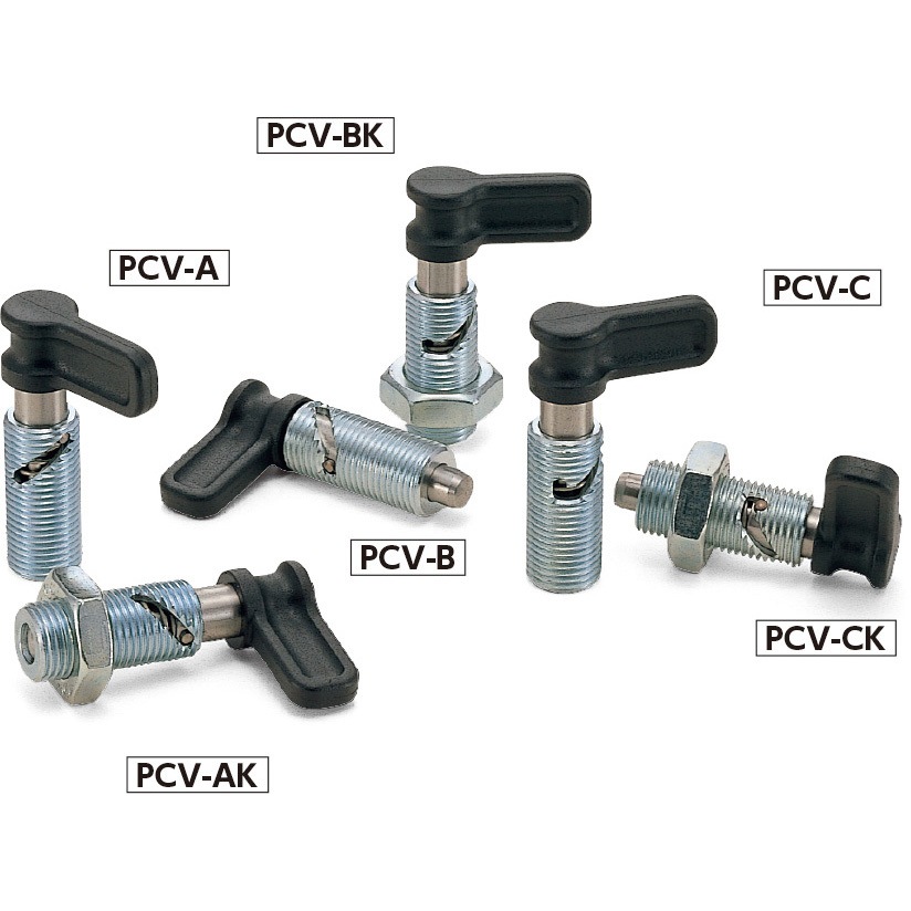 PCV-8-B PCV インデックスプランジャー NBK(鍋屋バイテック会社) 保持機構つきタイプ