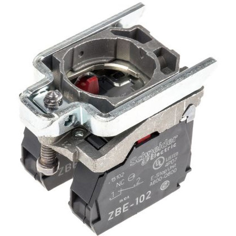 ZB4BZ104 コンタクトブロック 2NC 600 V ねじターミナル Schneider Electric シュナイダーエレクトリック 1個 ZB4BZ104