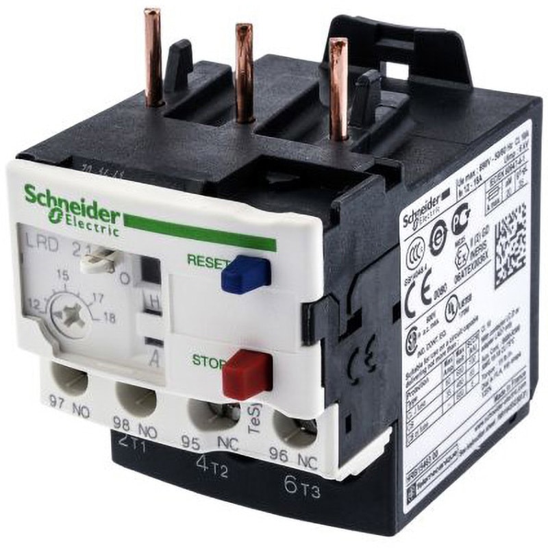 LRD21 サーマルリレー TeSysシリーズ Schneider Electric シュナイダーエレクトリック 1個 LRD21 9,865円