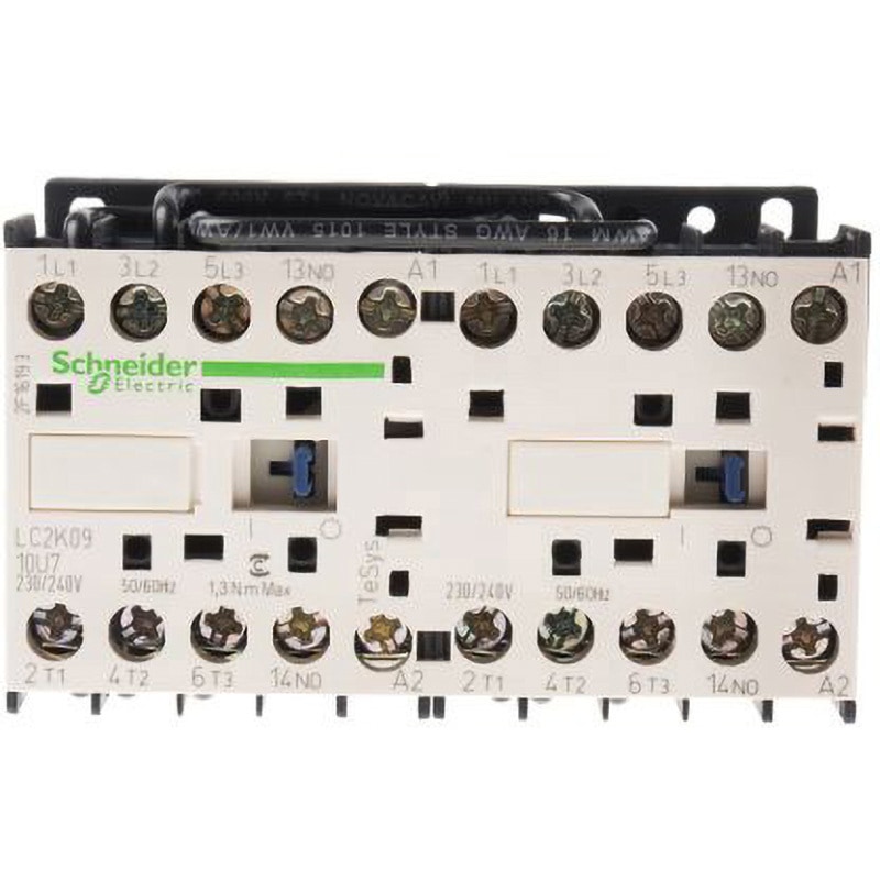 LC2K0910U7 シュナイダーエレクトリック 可逆形電磁接触器 LC2Kシリーズ シュナイダーエレクトリック 1個 LC2K0910U7