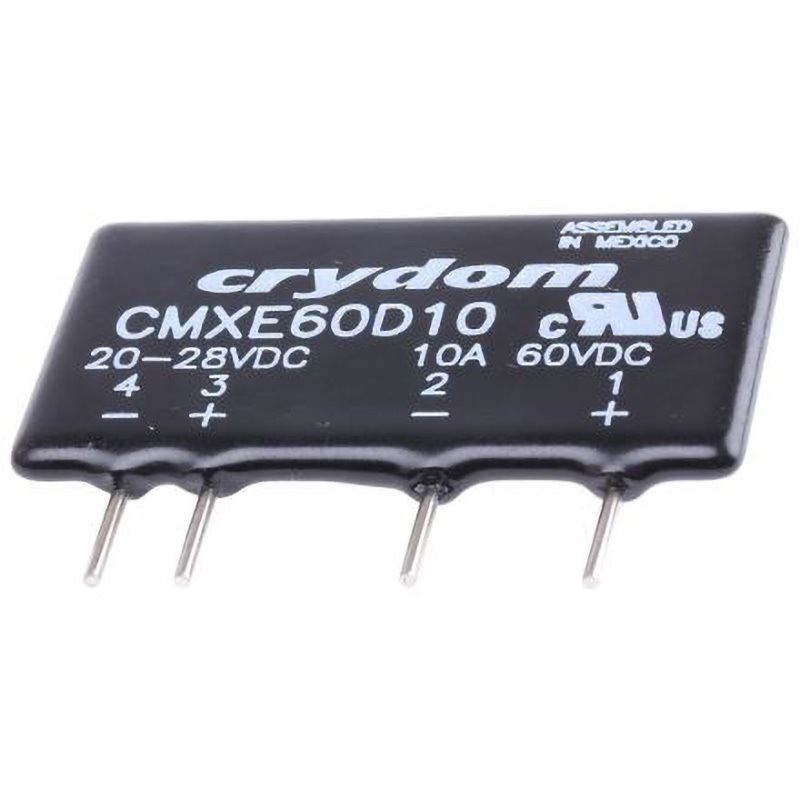 CMXE60D10 ソリッドステートリレー， 1a接点 Sensata / Crydom 基板実装 10A DC60V   CMXE60D10