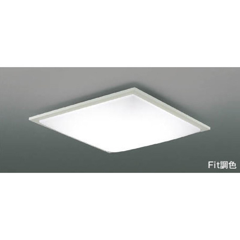 AH48912L シーリングライト コイズミ Ra82 LED(電球色+昼光色) 消費電力33.4W 幅564mm長さ564mm  AH48912L