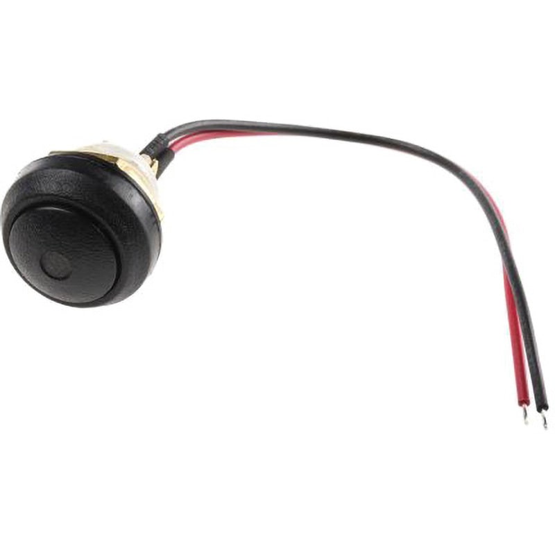 48-1-RB-B-BK-B ITW 押しボタンスイッチ 250 mA @ 12 V dc モーメンタリ パネルマウント 1箱(50個) ITW 【通販モノタロウ】