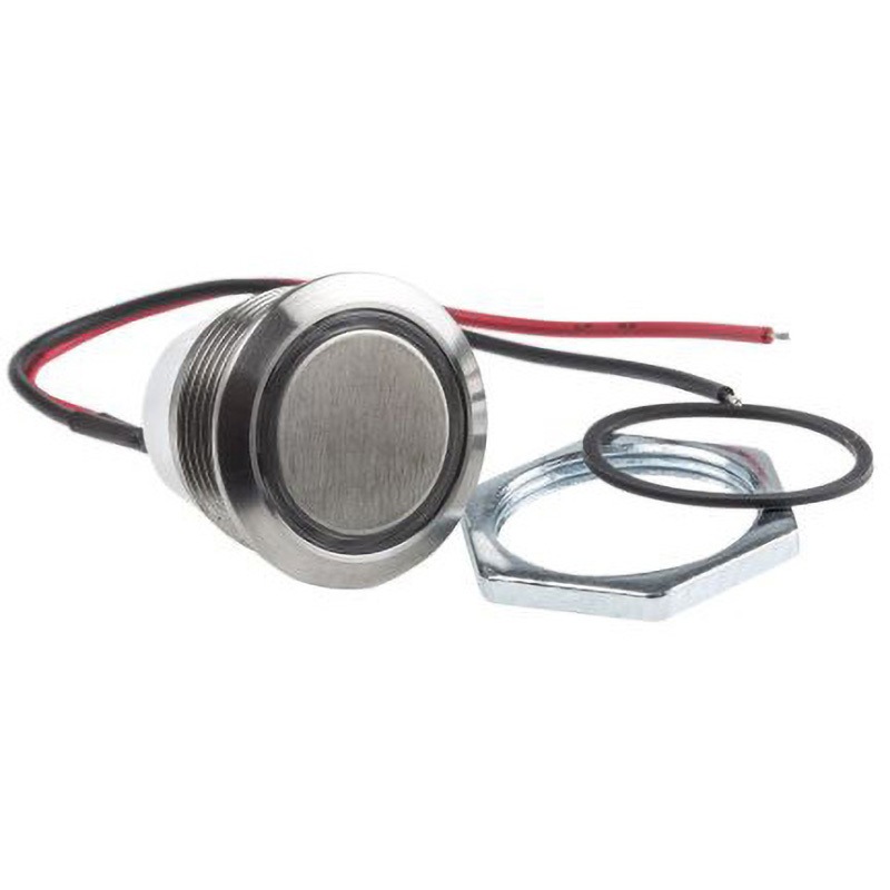 48M 112G ITW 押しボタンスイッチ 250 mA @ 12 V dc モーメンタリ パネルマウント 1箱(50個) ITW 【通販モノタロウ】