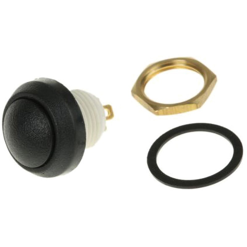 48-2-RB-N-BK-B ITW 押しボタンスイッチ 250 mA @ 12 V dc ラッチ 1箱(50個) ITW 【通販モノタロウ】