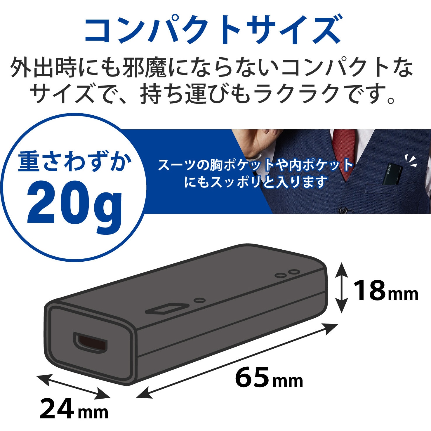 Wi-Fiルーター 無線LAN 親機 ポータブル コンパクト 300Mbps ACアダプター