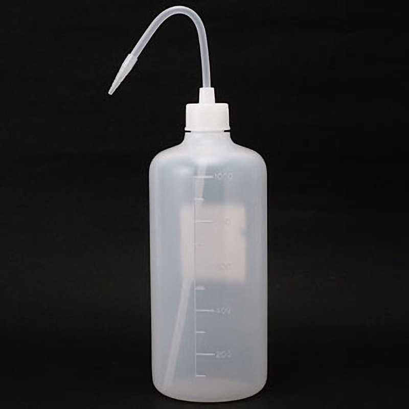 FINE NT洗瓶 細口 TGK(東京硝子器械) ポリエチレン 容量1000mL 1本