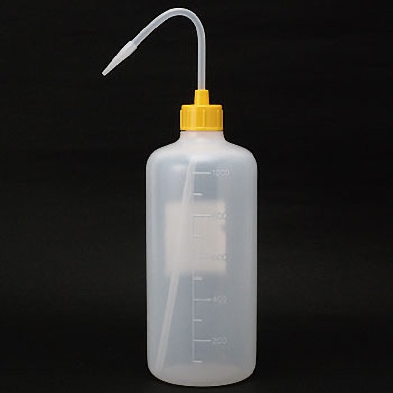 NT洗瓶 カラーcap 細口 1L 安元化成 容量1000mL - 【通販
