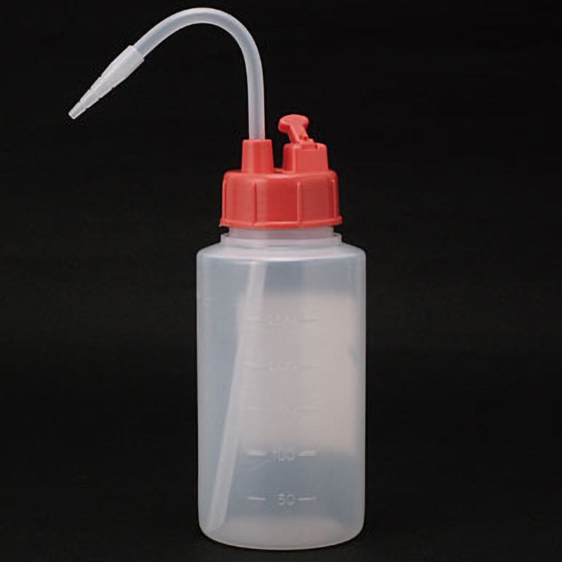 NT洗瓶 B型 カラーcap 250mL 安元化成 洗浄びん 【通販モノタロウ】