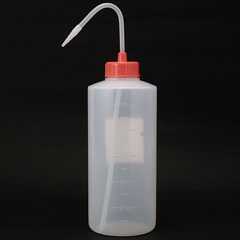 NT洗瓶 BⅡ型 カラーcap 広口 1L 安元化成 洗浄びん 【通販モノタロウ】