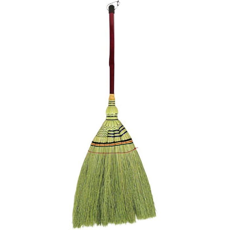 座敷箒 手編み7玉 DX 短柄 日本クリンテック 全長900mm - 【通販