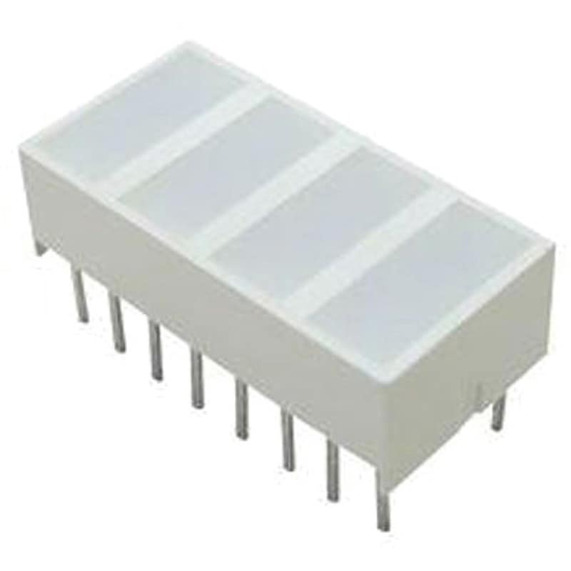 KB-2820CGKD Kingbright 4セグメント LED ライトバー 1セット(25個) KINGBRIGHT 【通販モノタロウ】