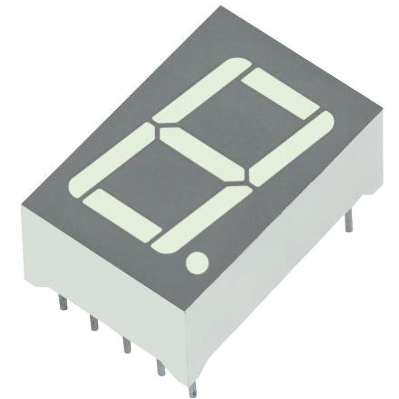 SA56-11CGKWA Kingbright 7セグメント 文字高 14.2mm 単桁 LED 数字表示器 1セット(40個) KINGBRIGHT 【通販モノタロウ】