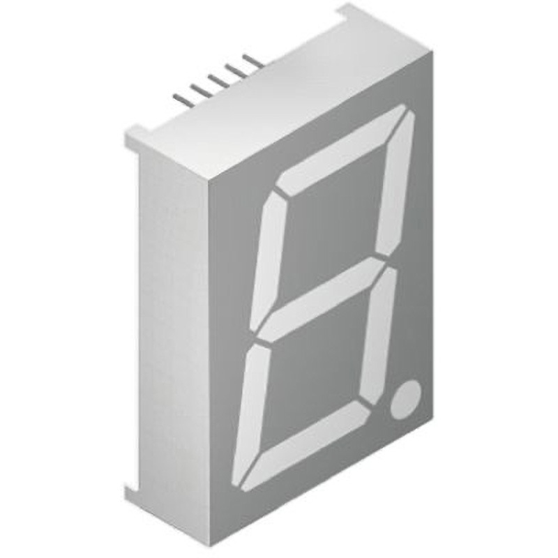 SC15-11SURKWA Kingbright 7セグメント 文字高 38mm 単桁 LED 数字表示器 1セット(15個) KINGBRIGHT 【通販モノタロウ】