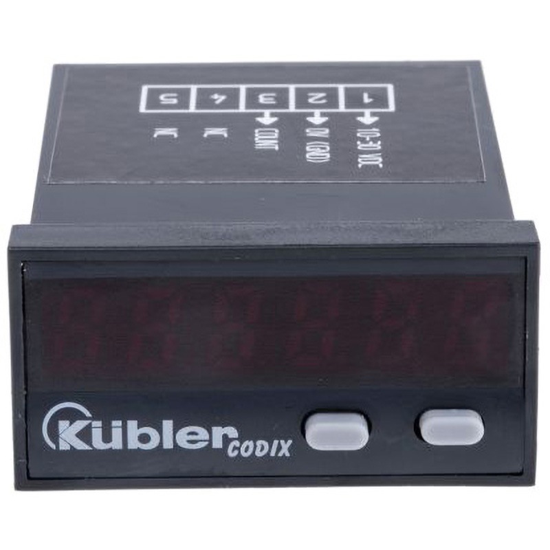 6.522.012.300 Kubler カウンタ LED 60kHz 6 パネル取り付け 1個 Kubler 【通販モノタロウ】 17,672円