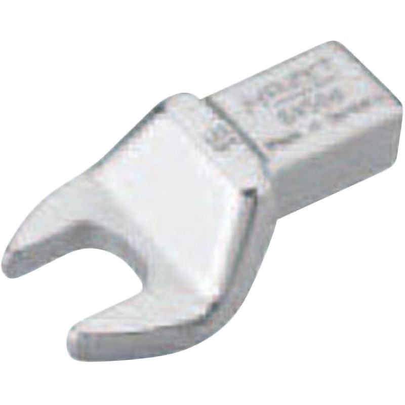 6450D-15 ヘッド交換式トルクレンチ用 オープンエンドレンチインサート ハゼット 全長57.5mm 1個 6450D-15