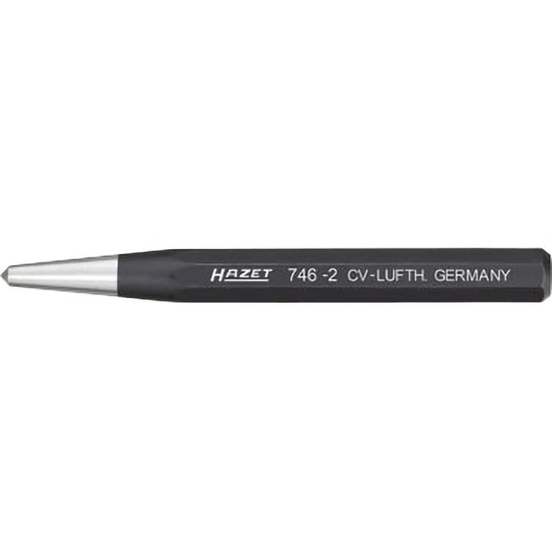 746-1 センターポンチ ハゼット 幅10mm全長120mm 746-1 - 【通販