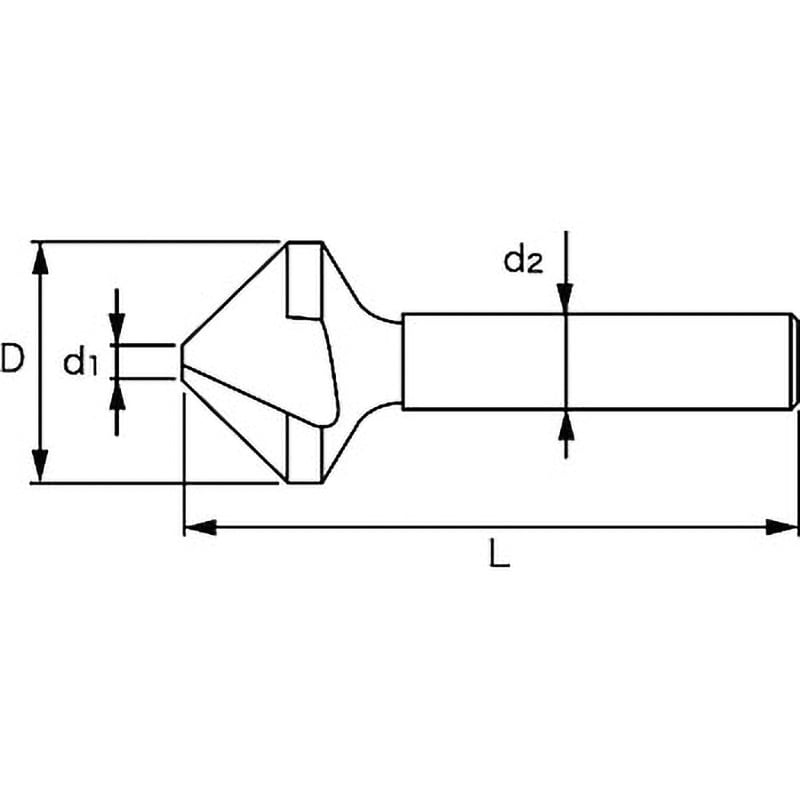 CSQ 31×90° カウンターシンク(3枚刃)90° THECUT ハイス製