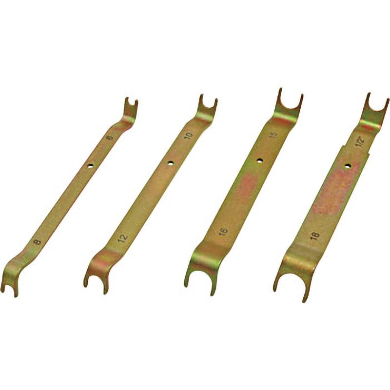 エアホース・延長コードセット 5本まとめ売り 中古 良好 エアーチューブリムーバー モノタロウ 全長188mm 1セット(4本組