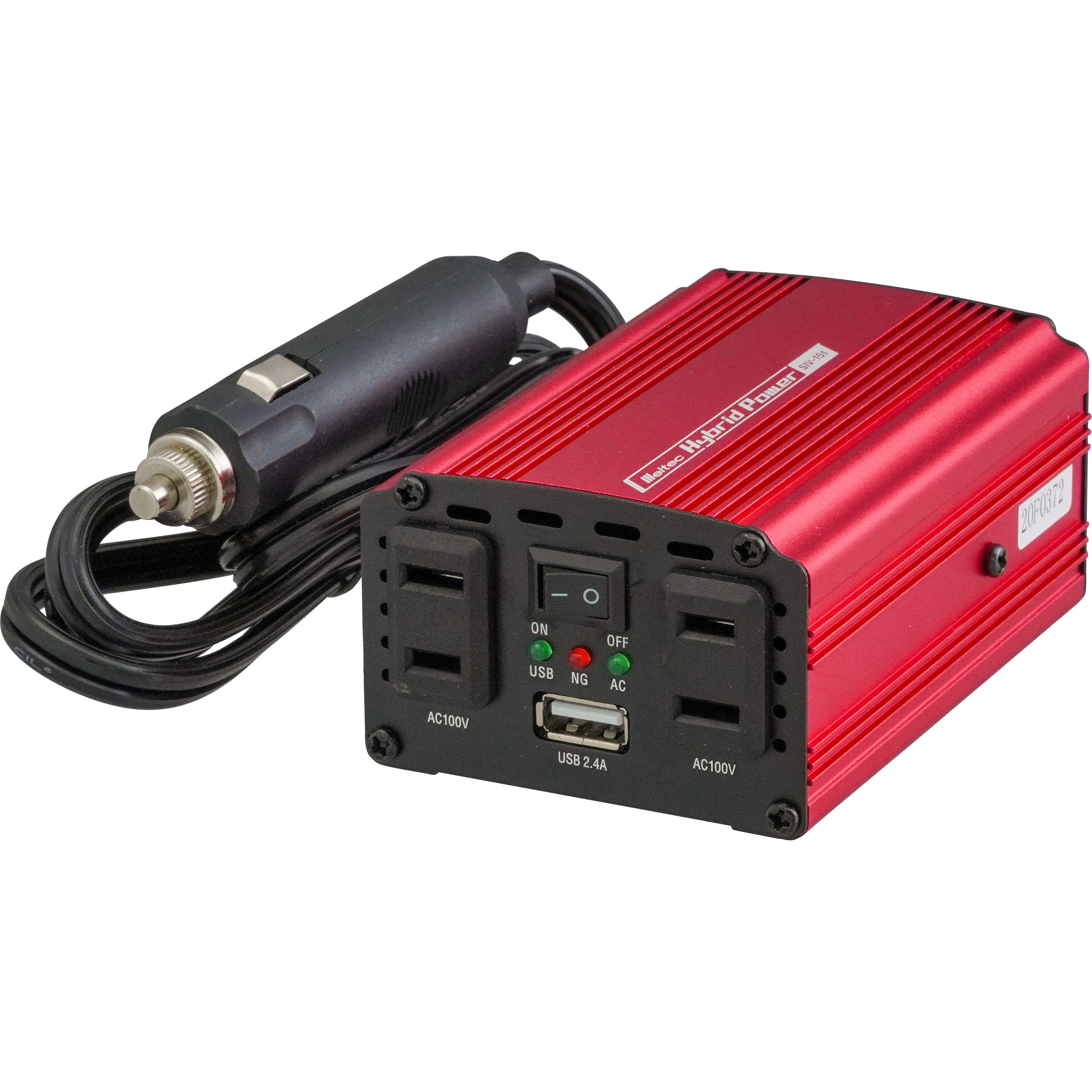 SIV-151 USB&コンセント 静音タイプ DC24V用 Meltec(大自工業) 定格