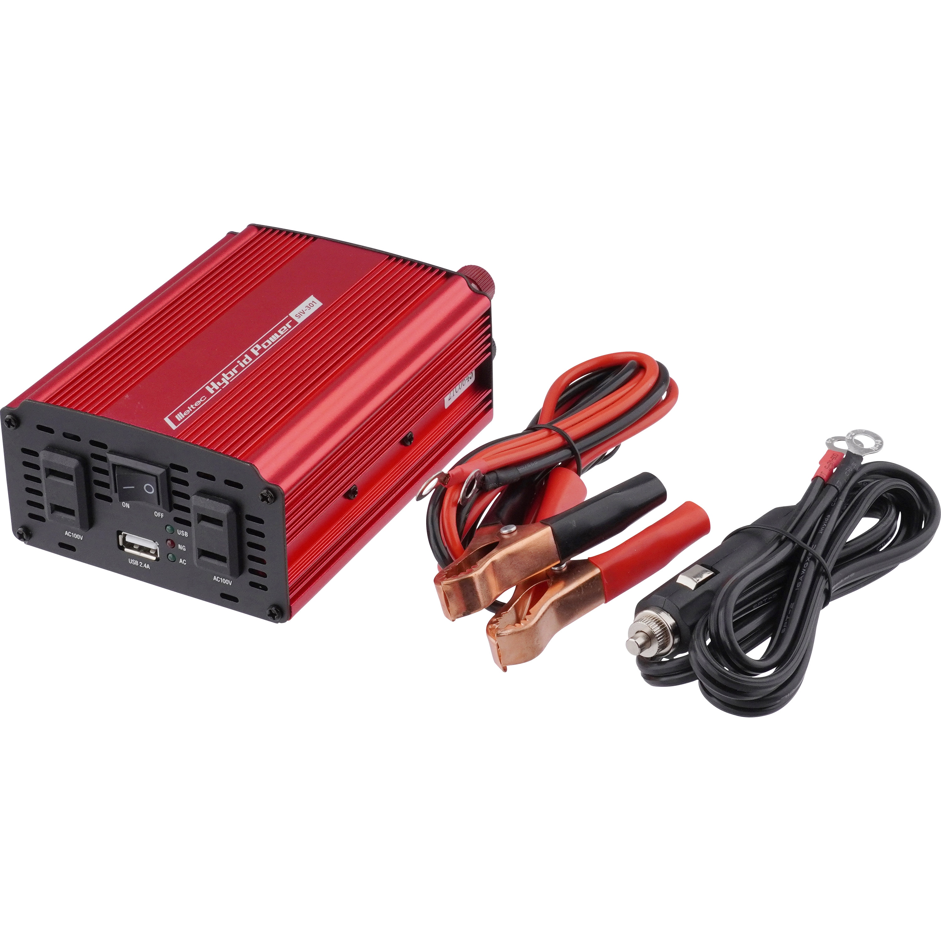 SIV-301 USB&コンセント 静音タイプ DC24V用 Meltec(大自工業) 定格