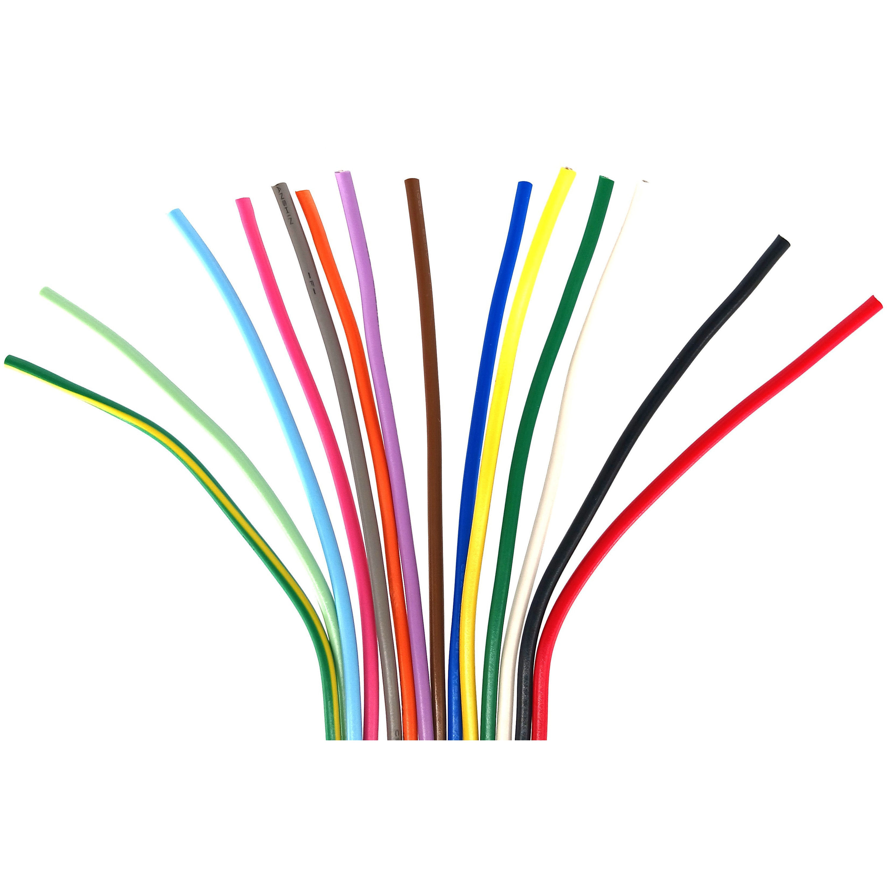 電線　UL1007 AWG20 黄 KYОWA UL耐熱ビニル絶縁電線 UL1007 AWG20 100M 黄 UL1007 AWG20 100M