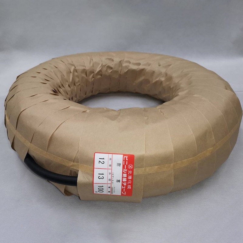 ハーネス耐寒チューブ 16×17 黒 HKI-耐寒チューブ (-50℃耐寒PVCチューブ) 1巻(100m) 北港化成 【通販モノタロウ】