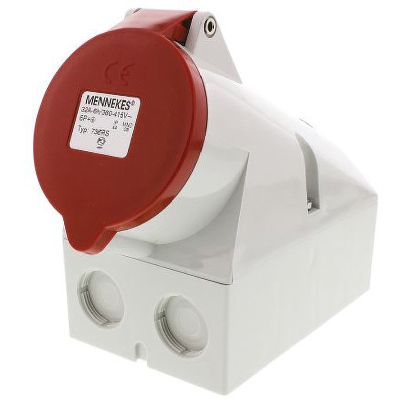 736 Mennekes 電源コネクタ (産業用コネクタ ) 1個 Mennekes 【通販モノタロウ】 24,834円