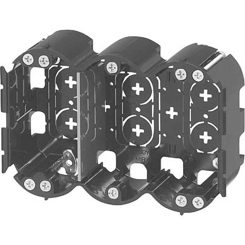 SBP-3GY 小判穴ホルソー用パネルボックス (あと付はさみボックス) 1個