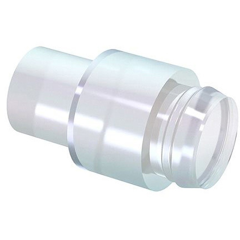 1265.2004 Mentor GmbH クリア フラット レンズ LED照明 1袋(100個) Mentor GmbH 【通販モノタロウ】