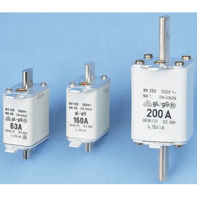 Y216543C Mersen ヒューズリンク Mersen AC500V 80A サイズ52×20.8×40.5mm 1袋(3個) Y216543C