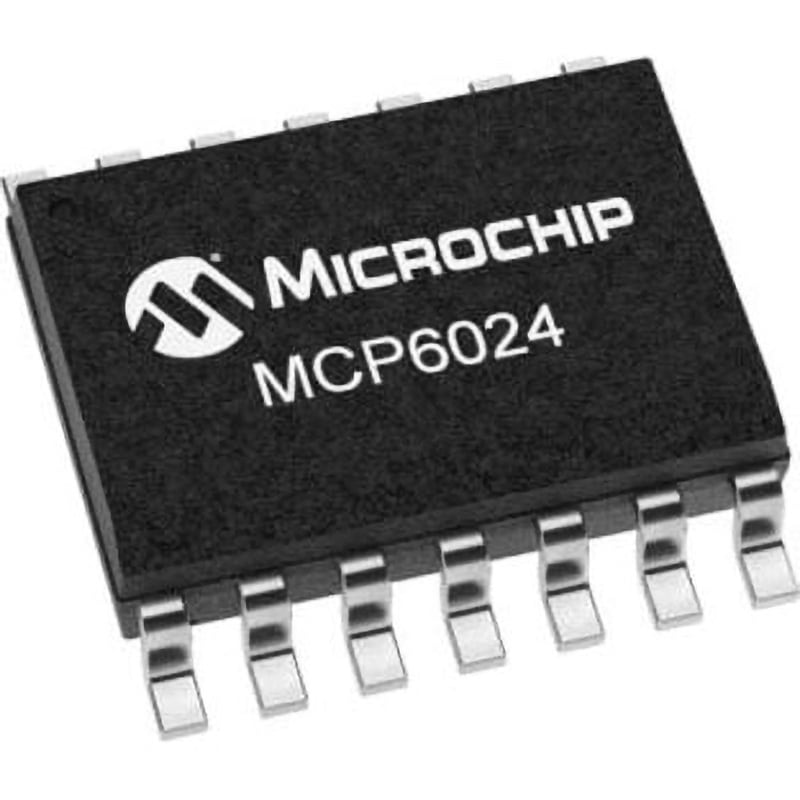 MCP6024T-I/SL Microchip Technology シングル オペアンプ 1リール(2600個) MICROCHIP 【通販モノタロウ】