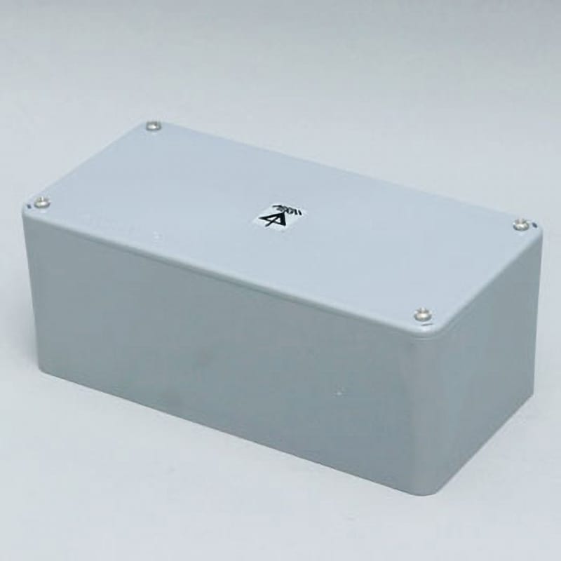 未来工業 防水プールボックス カブセ蓋 正方形 ノックなし 600×600×600 グレー PVP-6060B - 2